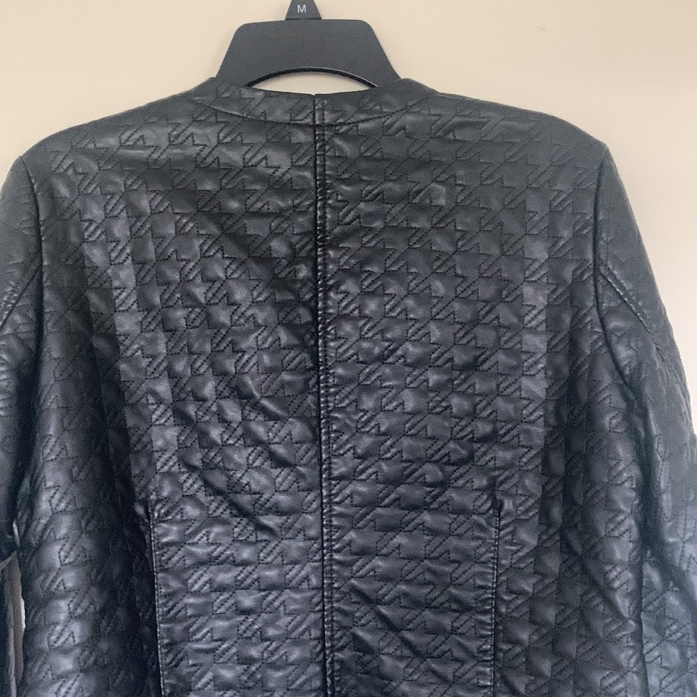 Baccini Quilted Black Jacket - image 7